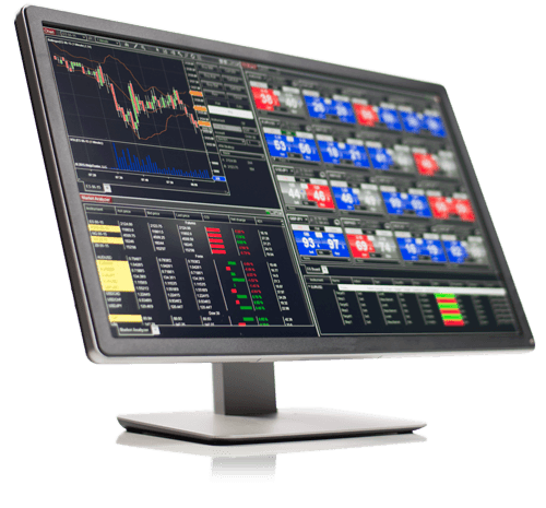 NinjaTrader trading platform — chart view
